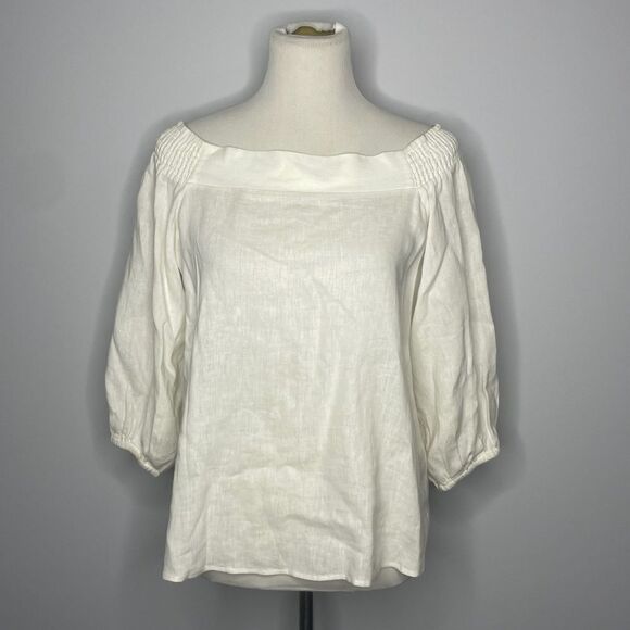 Glassons- White Off the Shoulder Top - Picture 1 of 4
